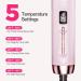 Buy 360 Airflow Styler 2 in 1 Curling Iron & Hair Straightener - Adjustable Dual Voltage Perfect for All Hair Types Pink - International Shipping Available - Buy Online on GoSupps.com