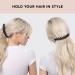 Kitsch Recycled Plastic Large Claw Clip - 2pc Set Big Claw Hair Clips for Women - Black & Tortoise | Ideal for Thick Hair & Girls - Buy Online on GoSupps.com