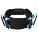 AHIER Gait Belt Transfer Belts, Gait Belt with 6 Pcs Transfer Belt Handles, Plastic Release Buckle Adjustable Strap