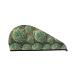 Succulents Microfiber Hair Towel Soft Super Absorbent Hair Towel Wrap for Women Coral Velvet Quick Dry Hair Cap for Long Curly and Thick Hair