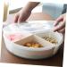 Outanaya Snack Storage Nuts Container Dried Fruit Tray Fruit Serving Tray for Parties Pp - Buy Online on GoSupps.com