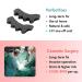 Toe Aligner Perfect Toes Natural Toe Aligner Toe Separators Bunion Correctors Suitable For Men And Women Bunion Pads Black - Buy Online on GoSupps.com