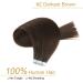 Yilite Tape-In Extensions 45cm Dark Brown Real Hair - Silky Straight Seamless Skin Weft - 18 Inches 50g 20 Pieces/Pack - Buy Online on GoSupps.com