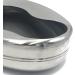 Bedpan Stainless Steel Bed Pans Resistant Ergonomic Portable Bed Pans for Adults Elderly Elderly Bed Pan Bedridden - Buy Online on GoSupps.com