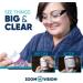 Zoom Vision Hands Free Magnifying Glasses with Light - 160% Magnification, Dual LED Lights - Includes Non-Lighted Magnifying Glasses for Reading, Close Work, and Crafts - Buy Online on GoSupps.com