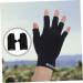 DOITOOL 1 Pair Uv Gloves Nail Molding Gel Uv Gel Gloves Summer Gloves Uv Nail Gloves Fingerless Gloves Girls Glove Nail Gel Uv Protection Gloves Women's Cool Gloves Led Fabric 19.5x8cm Black - Buy Online on GoSupps.com
