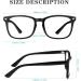 Blue Light Blocking Glasses for Men & Women - Stylish D342 Computer Reading & Gaming Glasses - Buy Online on GoSupps.com