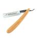 DOVO Natural razor straight with bamboo handle 1.6 cm finest carbon steel