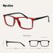 OPULIZE Ink Reading Glasses 2 Pack - Large Rectangular Frame Dark Red & Black Scratch Resistant Spring Hinges - Unisex +1.50 - Buy Online on GoSupps.com