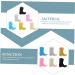 Hemoton 6pcs DIY Silicone Teething Beads Set for Babies - Bulk Teething Toys & Necklace Charms - Buy Online on GoSupps.com