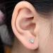 4 Pack Self Ear Piercing Gun Kit with Disposable Safety Tool - Silver - Buy Online on GoSupps.com
