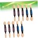 Mikinona Make Eye Shadow Brush 10pcs Women Makeup Brush Cosmetics Eye Shadow Brush Double Head Applicator Miss Blending Brush - Buy Online on GoSupps.com