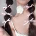 12 Pieces Cute Hair Clips Solid Color Bow Alligator Hair Clips Ribbon Bow Clips Girls Bow Hair Clips for Women Girls Hair Accessories (Pink Off White Black Milk Yellow) - Buy Online on GoSupps.com