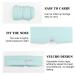 Sleep Mask & Hearing Protection - 1 Super Soft Green Sleep Mask + 4 Ear Plugs | Travel & Home Essentials for Men & Women - Buy Online on GoSupps.com