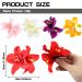 ANRONCH Bohemian Flower Hair Clip Set - 5 Colors Hawaiian Hibiscus Plumeria Hairpin for Women, Girls, and Kids - Perfect for Seaside Holiday and Bridal Hair Accessories - Buy Online on GoSupps.com