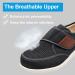 Men's Diabetic Edema Lightweight Walking Shoes - Adjustable Strap, Breathable Wide Sneakers for Elderly Swollen Feet Plantar Fasciitis - Size 13 Black - Buy Online on GoSupps.com