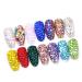 1 Box Mixed Colors Nail Art Rhinestones Multi-Size Flat-Back Ab Crystal 3D Charm Gems Diy Manicure Decor 4Nice Design