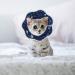 Slson Adjustable Soft Cone Recovery Collar for Cats & Dogs - Blue (S) - Post-Surgery Protection & Injury Recovery - Buy Online on GoSupps.com