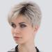 Avia Female Short Synthetic Wig - Smooth Blonde with Black Roots - Stylish Straight Hair Wig for Women - Buy Online on GoSupps.com