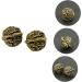 Beaupretty Copper Walnut Massage Balls for Feet - Sports Accessories & Home Decor - 3.5cm Golden Foot Ornaments - Buy Online on GoSupps.com