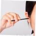 Gogogmee 300pcs Self-Adhesive Spiral Ear Cleaning Sticks Disposable Ear Wax Remover Picks Portable for Family Office Use Comfortable Gentle Cleaning Black - Buy Online on GoSupps.com