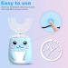 Kids Electric U-Shaped Ultrasonic Toothbrush | 2 Brush Heads | 6 Cleaning Modes | IPX7 Waterproof | Cartoon Design | Age 2-7 | Blue - Buy Online on GoSupps.com