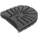 Zerodis Anti-Slip Rubber Half Soles Replacement for Black Heel Shoes - Buy Online on GoSupps.com