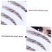 HAPINARY 4pcs Eyebrow Stickers Decal Stickers Stick on False Eyebrows Cosmetics 6d Transfer Stickers Make up - Buy Online on GoSupps.com