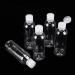 Dacitiery 10 Pcs 100ml Clear Travel Bottle Empty Transparent Containers Flip Cap Clear Refillable Travel Bottles for for Travel Toiletries Liquid Cosmetic - Buy Online on GoSupps.com