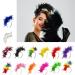 hgnxa Feather Headband Fascinator Headband Cosplay Hair Hoop 1920s Style Headpiece Vintage Feather Hair Accessory for Women Pink - Buy Online on GoSupps.com