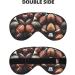 SSIMOO Adjustable Footballs Sleep Mask | Breathable & Fashionable Eye Mask for Comfort | International Shipping Available - Buy Online on GoSupps.com