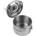 Predolo Stainless Steel Storage Container for Ointments & Creams Practical Durable & Perfect for International Shipping - Buy Online on GoSupps.com