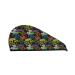 Hair Towel Wrap Hair Drying Towel with Button Towel Turban Head Towel to Dry Hair Quickly (Game Joysticks)
