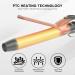 Thirtek 1 1/4 Inch Curling Iron Dual Voltage LCD Display Professional Ceramic Tourmaline Hair Curler for All Hair Types Instant Silky Curls Copper Brown - Buy Online on GoSupps.com