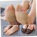 FRCOLOR 10 Pairs Half Socks Half Women's High Heels Reusable Toe Socks Wear-resistant Metatarsal Pad Breathable Five Toe Socks Accessories Stockings Miss Cotton - Buy Online on GoSupps.com