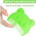 2 Pcs Baby Comb and Hair Brush Set for Cradle Cap - Green | Toddler and Newborn Grooming Kit - Buy Online on GoSupps.com