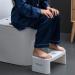 Folding Toilet Stool with Aromatherapy Box - Convenient Portable Step for Home Bathroom (White 7inches) - Buy Online on GoSupps.com