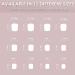 Nude White Short False Nails - 24Pcs Square Press on Nails with Glue | Full Cover Stick on Nails for Women & Girls - Buy Online on GoSupps.com