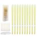 20 PCS Beeswax Ear Candles Wax Removal Ear Wax Removal Kit Earwax Removal Candling for Ear Cleaning 100% Non-Toxic Candles with Protective Disc