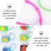 10Pcs Silicone Fruit Pattern Roller Bottle Holder Sleeve Keychain for 30ml Essential Oil Bottles - Travel Cover with Rope - Buy Online on GoSupps.com