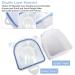 2PCS Nail Soaking Bowl Set with Cuticle Peeler & Pusher - Gel Polish Remover Tool (Blue) - Buy Online on GoSupps.com