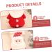 STOBAZA 4pcs Christmas Bag Candy Bags Candy Pouches Pouch Fabric Bags Doll Elder Redx4pcs 24X19X1CMx4pcs - Buy Online on GoSupps.com