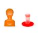 Squiz - Lot de 1 Squiz Top Avec 1 T te Squiz Spoon EN Bo te Pour Gourde Souple R utilisable // Compotes - Pur e // Bpa -Free // Accessoire // Cuill re et Embout Adaptable