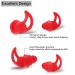 BACTIM 3 Sets Reusable Safe Silicone Anti-Noise Earplugs with Storage Boxes Noise Reduction Cancelling Ear Plugs Hearing Protection Earplug for Sleeping Racing Shooting Traveling (Black Grey & Red) - Buy Online on GoSupps.com
