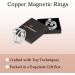 Jecanori Adjustable Copper Magnetic Lymphatic Drainage Rings - Silver Love Heart Gift - Buy Online on GoSupps.com
