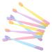 Magiclulu 10 pieces soft toothbrush soft portable toothbrush travel teeth manual teeth adult toothbrush soft manual toothbrush household toothbrush compact toothbrush