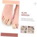 KALLORY 2pcs Silicone Gel Toe Sleeves - Toe Finger Protectors for Corns - Breathable Toe Caps - 2.7x4cm - Buy Online on GoSupps.com