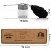 lahomia Refillable Talc Powder Blower Puffer Barbers Talc Bottle - Buy Online on GoSupps.com