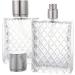 Enslz 100ml Refillable Spray Perfume Bottle - Clear Glass Atomizer for Essential Oils - Travel Size 3.4 oz Container - Buy Online on GoSupps.com
