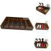 POPETPOP Wooden Pallets 1pc Clipper Stand Wooden Box Electric Wooden Hair Tool Organizer - Buy Online on GoSupps.com